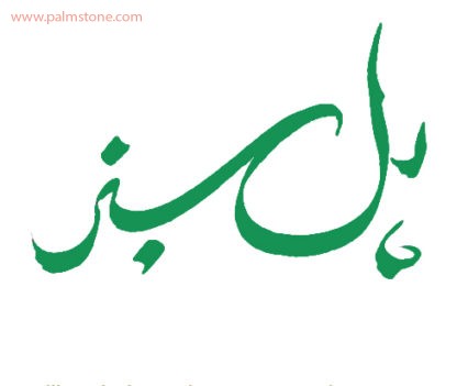 Persian + Farsi Calligraphy Logo